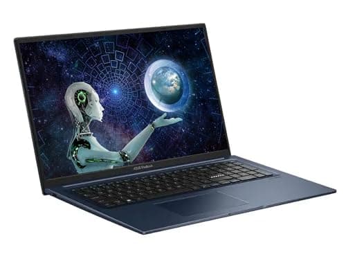 ASUS Vivobook 17 inch Laptop | 17.3" FHD Computer | 24GB RAM|1TB SSD & 128GB Portable SSD | Intel Core i3-1215U| Webcam| USB-C| Wi-Fi 6E| Copilot Ready| Ultra Light| AI-Powered Windows 11| RK Bundle