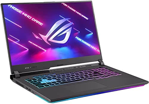 ASUS ROG Strix G17 Gaming Laptop, 17.3" 144 Hz FHD IPS, NVIDIA GeForce RTX 3060, AMD Ryzen 7 4800H, RGB Keyboard, VR-Ready, WiFi6, Bluetooth 5.1, USB-C, HDMI, Win 10, Gray (32GB RAM | 2TB PCIe SSD)