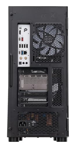 ADVANCED BATTLESTATIONS ABS Eurus Ruby Gaming PC - Windows 11 - AMD Ryzen 7 9800X3D - GeForce RTX 5090 - DLSS 4 - AI-Powered Performance - 32GB DDR5 6400MHz - 2TB M.2 NVMe SSD - ER9800X3D50903