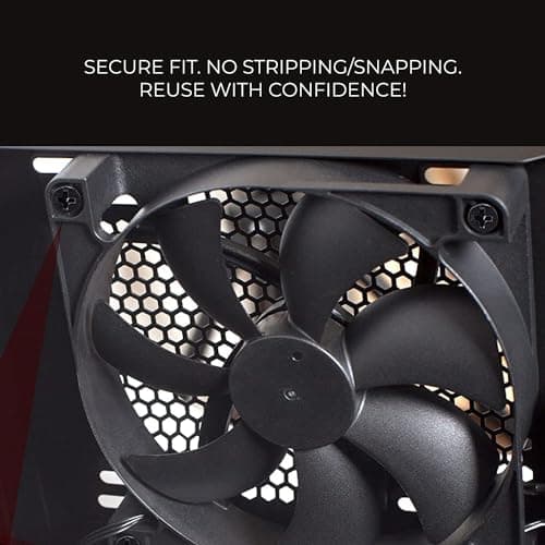 Bolt Dropper 502pcs Computer Screw Assortment Kit - Standoffs Screws for HDD Hard Drive, Fan, Chassis, ATX Case, Motherboard, Case Fan, Graphics, SSD, Spacer - DIY PC Installation and Repair Set