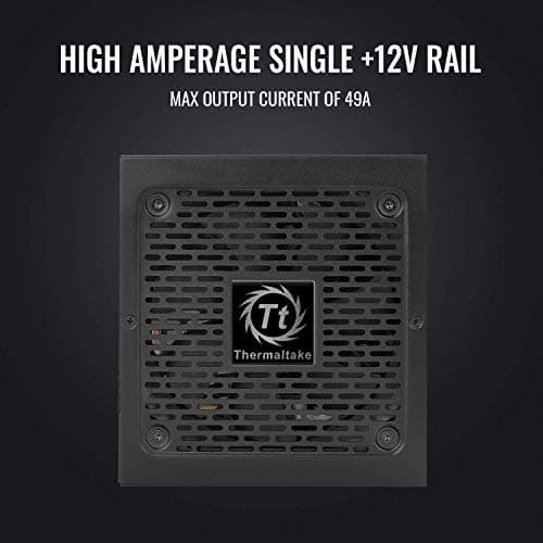 Thermaltake Toughpower GX2 80+ Gold 600W SLI/Crossfire Ready Continuous Power ATX 12V V2.4/EPS V2.92 Non Modular Power Supply 5 Year Warranty PS-TPD-0600NNFAGU-2