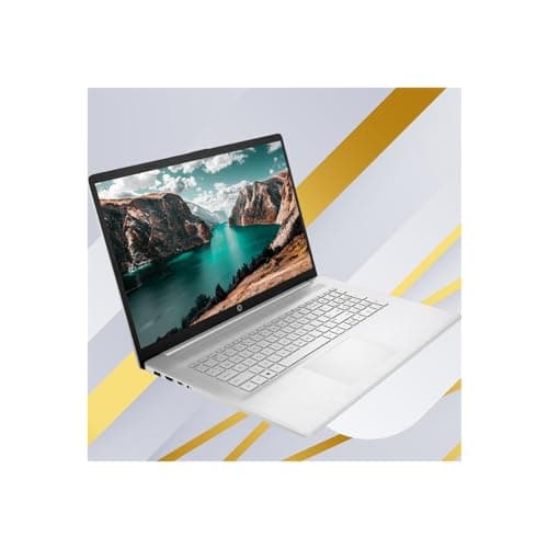 HP 17 Laptop, 17.3" HD+ Touchscreen, Intel Core i7-1255U Processor, 32GB RAM, 2TB SSD, Webcam, HDMI, Backlit Keyboard, Wi-Fi, Windows 11 Home, Silver