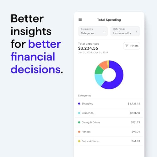 Quicken Simplifi Personal Finance Software for NEW Simplifi Subscribers | 1 Year Subscription| Cloud [Online Code]