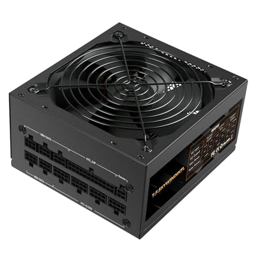 850W Power Supply Fully Modular 80 Plus Gold PSU 100-240V Active PFC Gaming PSU Computer Power Supplies for Desktop PC Server