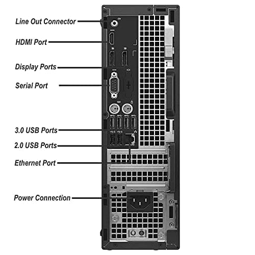 Dell Trading Optimized PC Bundle Intel i5 6th Gen,32GB RAM,512 GB nvme SSD,4 New 24” Monitors,2 Network Cards,Trading Platform Support,MTG 4 in 1 USB HUB,Keyboard & Mouse Windows 11 Pro (Renewed)