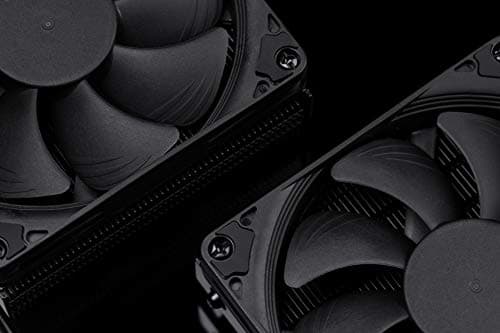 Noctua NH-L9i-17xx chromax.Black, Premium Low-Profile CPU Cooler for Intel LGA1700 and LGA1851 (Black)