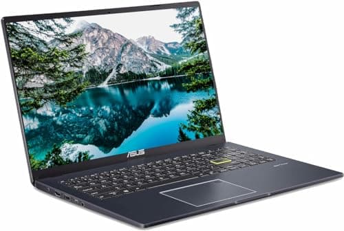 ASUS Lightweight 15.5" Full HD Laptop, Windows 11 Home OS, Intel Celeron Processor Up to 2.76GHz, 4GB LPDDR4, 128GB SSD, Backlit Keyboard, Star Black (Renewed)