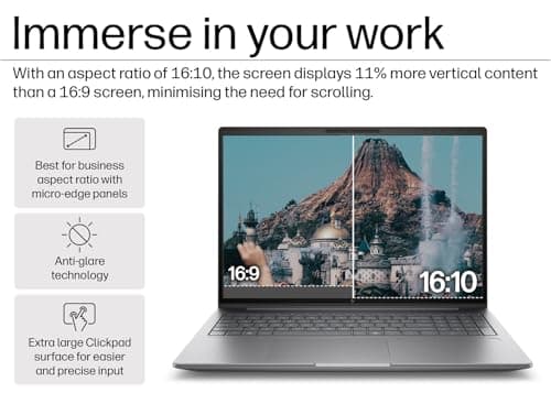 HP ZBook Power 16 G11 Mobile Workstation Laptop (16" FHD+ LED Touchscreen, 64GB DDR5, 2TB SSD, AMD Ryzen 5 8645HS (> Intel i7-12700H)) 2x Thunderbolt 4, 5MP IR Webcam, Poly Studio, IST Hub, Win 11 Pro