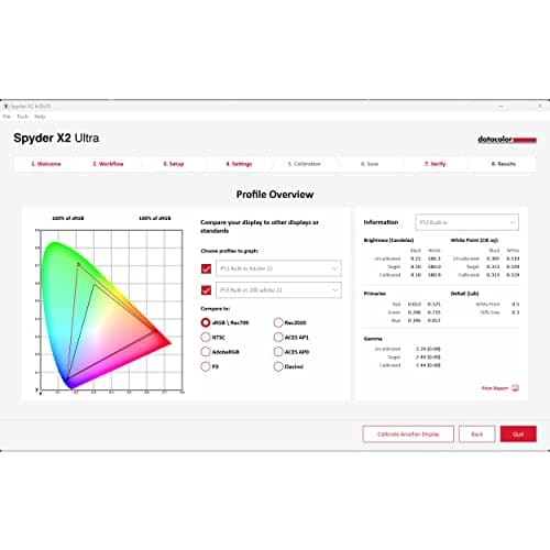 Datacolor Spyder X2 Ultra – High-Brightness Monitor Color Calibrator for Photos, Video & Digital Design Work. Ensures Color Accuracy and Consistency for Monitors