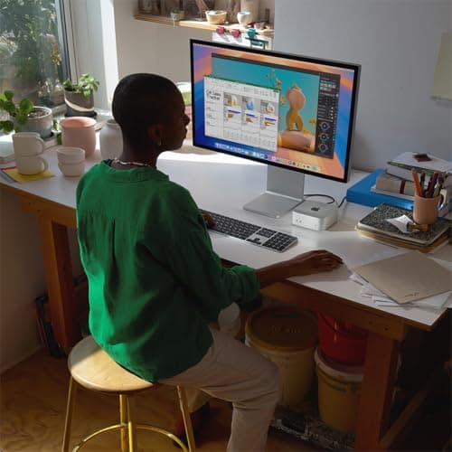 Apple 2024 Mac mini Desktop Computer with M4 Pro chip with 12‑core CPU and 16‑core GPU: Built for Apple Intelligence, 24GB Unified Memory, 512GB SSD Storage, Gigabit Ethernet. Works with iPhone/iPad