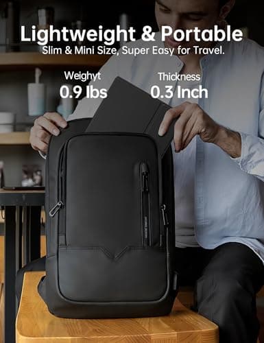 Small Portable Monitor 10.5" 400 Nits 15:10 FHD 1280P IPS Screen, Ultra-Slim Mini Monitor w/Smart Cover & Speaker, USB C HDMI HDR Portable Gaming Monitor, Travel Monitor for Laptop Xbox Switch