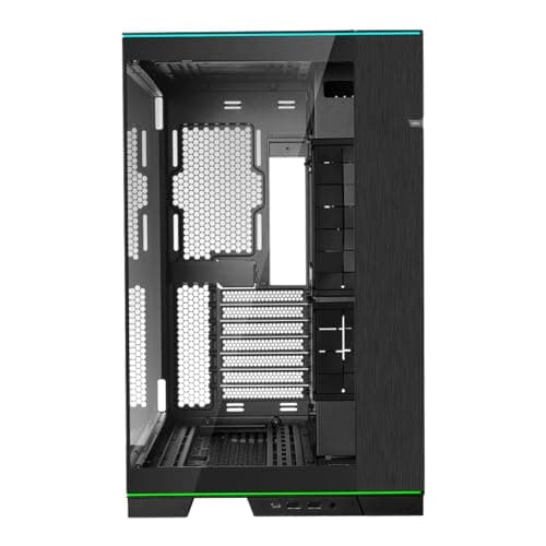 Lian Li O11D EVO RGB E-ATX gaming dual chamber case - ARGB lighting strips - Up to 420mm radiator - Cable management - Front and side tempered glass panels - Reversible chassis (O11DERGBX.US)