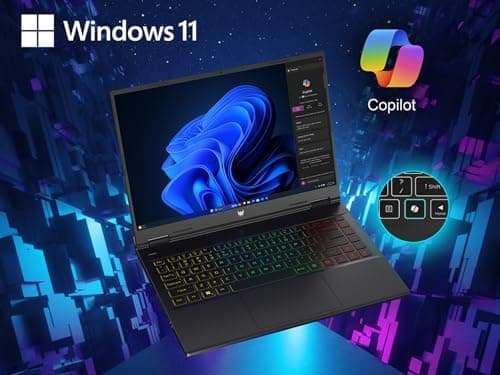 Acer Predator Helios Neo 14 Gaming Laptop | 14.5" WQXGA IPS 120Hz Display | AI-Powered | Intel Core Ultra 7 Processor 155H | NVIDIA GeForce RTX 4060 | 16GB LPDDR5X | 1TB Gen 4 SSD | PHN14-51-797W