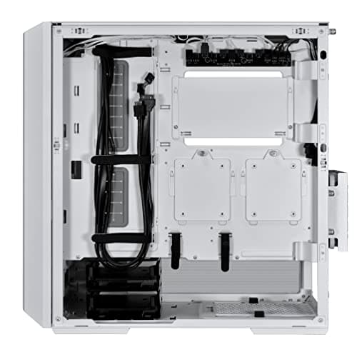 Lian Li Lancool 216 Mid-tower case with high cooling performance - Includes controller - dual front 160MM PWM fans and 1 rear 140MM PWM fan - Airflow focused - Up to 10 fans (CS-L216RCW-X White)