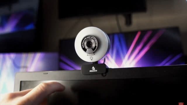 NexiGo N960E 1080P 60FPS Webcam with Light, Software Included, Fast AutoFocus, Built-in Privacy Cover, USB Web Camera, Dual Stereo Microphone, for Zoom Meeting Skype Teams Twitch