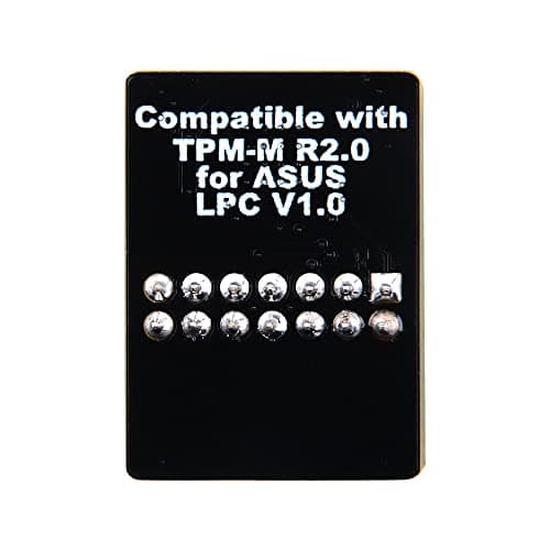 TPM2.0 Module LPC 14Pin Module with Infineon SLB9665 for ASUS Motherboard Compatible with TPM-M R2.0