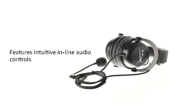 HyperX CloudX, Official Xbox Licensed Gaming Headset, Compatible with Xbox One and Series X|S, Memory Foam Ear Cushions, Detachable Noise-Cancelling Mic, in-line Audio Controls,Black/ Silver