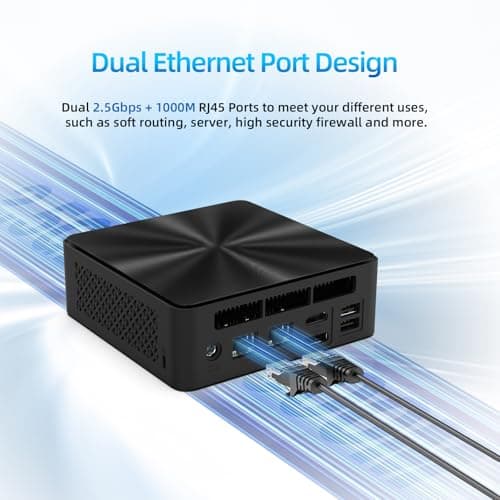 Mini PC, Intel 12th Alder Lake N100 (up to 3.4GHz), 16GB DDR4 RAM 512GB M.2 SSD Dual LAN, Mini Desktop Computers Windows 11, 4K Triple Display, Type-C, WiFi 6, BT 5.2, Micro PC for Home Office