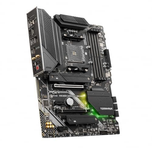 MSI MAG B550 Tomahawk MAX WiFi Gaming Motherboard (AMD Ryzen 5000 Series, AM4, DDR4, PCIe 4.0, SATA 6Gb/s, M.2, USB 3.2 Gen 2, HDMI/DP, Wi-Fi 6E, Bluetooth 5.2, 2.5Gbps LAN, ATX)
