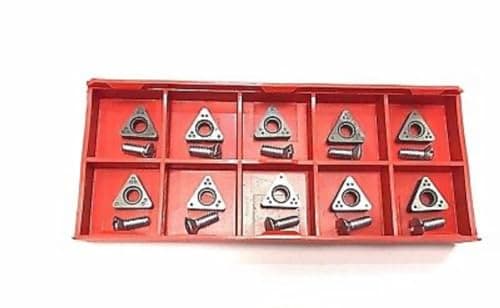 10 pcs Replacement Bits Positive Rake Carbide Bit - 221-640-3 - BL4606 - Carbide Brake Lathe Bits Cutters