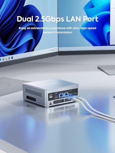 MINISFORUM NAB9 Plus Mini PC Intel Core i9-12900HK(14C/20T), 32GB RAM 1TB SSD, HDMI+DP+USB4(PD) Video Outputs Mini Computers, OCuLink Port, 2X 2.5G LAN Port Intel Iris Xe Graphics Desktop Computer