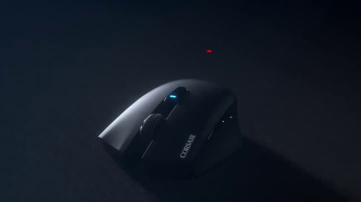 Corsair HARPOON WIRELESS RGB Gaming Mouse - 10,000 DPI - 6 Programmable Buttons - Lightweight - Bluetooth - USB - Black