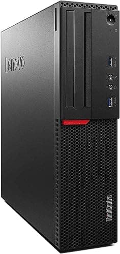 Lenovo ThinkCentre M700 SFF Desktop Computer, 6th Gen Dual Core 6100, up to 3.7 GHz, 16GB DDR4 RAM 1TB SSD, DisplayPort, VGA, Keyboard and Mouse, WiFi, BT, Windows 11 Pro (Renewed)