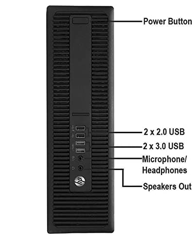 HP Trading Optimized PC Bundle Intel i5 6th Gen, 32GB RAM, 512 GB nvme SSD, 4 New 24” Monitors, 2 Network Cards, Trading Platform Support, MTG 4 in 1 USB HUB, MTG Keyboard Mouse Win 10 Pro (Renewed)
