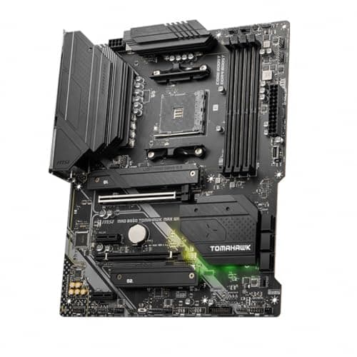 MSI MAG B550 Tomahawk MAX WiFi Gaming Motherboard (AMD Ryzen 5000 Series, AM4, DDR4, PCIe 4.0, SATA 6Gb/s, M.2, USB 3.2 Gen 2, HDMI/DP, Wi-Fi 6E, Bluetooth 5.2, 2.5Gbps LAN, ATX)