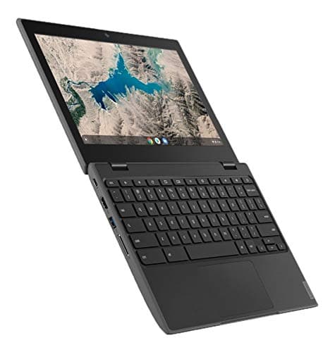 Lenovo 100E Chromebook 2ND Gen Laptop, 11.6" HD (1366 X 768) Display, MediaTek MT8173C Processor, 4GB LPDDR3 RAM, 16GB eMMC TLC SSD, Powervr GX6250, Chrome OS, 81QB000AUS, Black