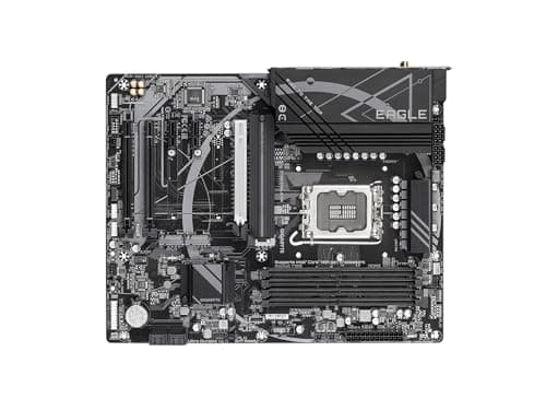 GIGABYTE Z790 Eagle AX LGA 1700 Intel Z790 ATX Motherboard with DDR5, M.2, PCIe 5.0, USB 3.2 Gen2X2 Type-C, Intel Wi-Fi 6E, 2.5GbE LAN, Q-Flash Plus, EZ-Latch