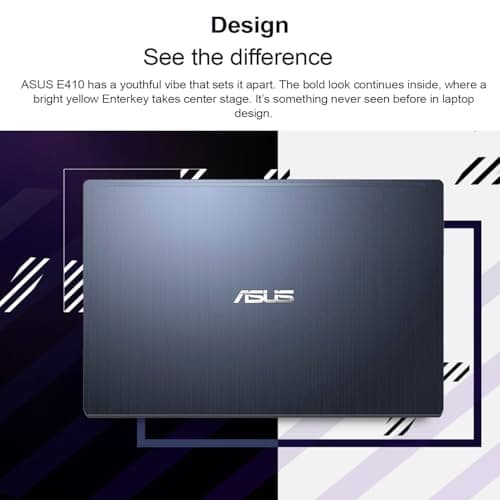 ASUS 14" Laptop, 14" FHD Display, Intel Celeron N4500, 4GB Memory, 64GB eMMC, Touchpad, Webcam, HDMI, Wi-Fi, Windows 11 Home, Quiet Blue