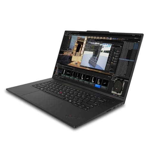 Lenovo ThinkPad P1 Gen 7 Workstation AI Laptop (Intel Ultra 9 185H, NVIDIA RTX 4070 8GB, 32GB RAM, 1TB SSD, 16" 2K 500 Nits) dTPM 2.0, Wi-Fi 7, Webcam, Anti-Glare, Fingerprint Reader, Windows 11 Pro