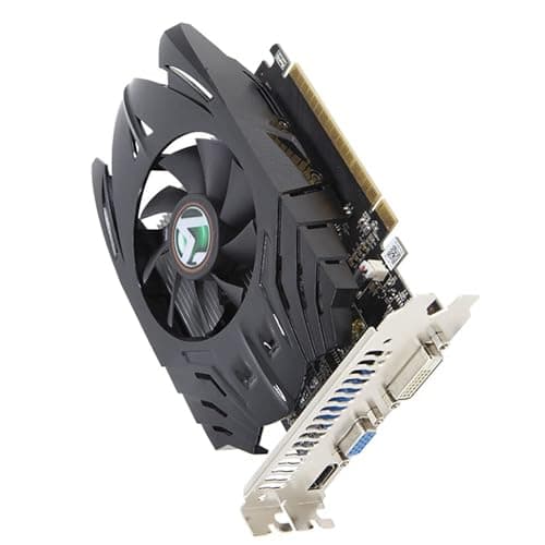 maxsun GeForce GT 730 4GB Video Graphics Card GPU for Computer PC GDDR3 ITX Design PCI Express DVI-I, HDMI, VGA 4K Multi Screen