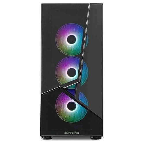 iBUYPOWER Pro Gaming PC Computer Desktop SlateMR 291i (Intel i7-12700F 2.1 GHz, GeForce RTX 3060 TI 8GB, 16 GB RGB DDR4 RAM, 1 TB NVME SSD, WiFi Ready, Windows 11 Home)