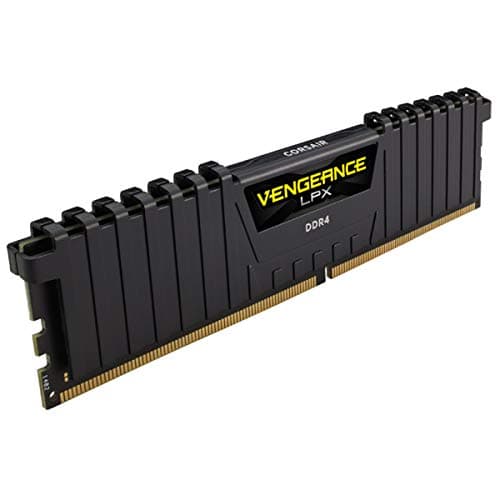 CORSAIR VENGEANCE LPX DDR4 RAM 64GB (2x32GB) 3600MHz CL18-22-22-42 1.35V Intel AMD Desktop Computer Memory - Black (CMK64GX4M2D3600C18)