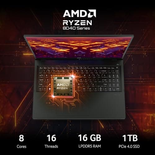 Acer Swift Edge 16 Laptop | 16" OLED WQXGA+ 3200 x 2000 Display | Unlock AI Experiences | AMD Ryzen 7 8840U Octa-Core Ryzen Processor | 16GB LPDDR5 | 1TB PCIe Gen 4 SSD | Wi-Fi 7 | SFE16-44-R8HM