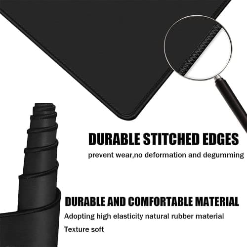 Gaming Mouse Pads Elden Ring Mousepad XL Large Gaming Mouse Mat Computer Gamer Big Mouse Carpet Pc Keyboard Desk Mat (60cm*35cm)