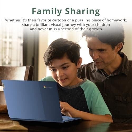 Lenovo IdeaPad Slim 3 Chromebook, 14″ FHD IPS Anti-Glare Touchscreen, MediaTek Kompanio 520, 4GB LPDDR4X, 224GB Storage(64GB eMMC+160GB Docking Station Set), Webcam, WiFi 6, Chrome OS, Blue