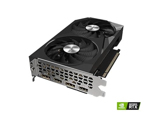 GIGABYTE GeForce RTX 3060 WINDFORCE OC 12G (rev. 2.0) Graphics Card, 2X WINDFORCE Fans, 12GB 192-bit GDDR6, GV-N3060WF2OC-12GD Rev2.0 Video Card