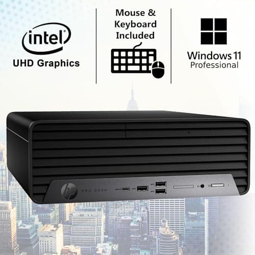 HP ProDesk 400 G9 SFF Desktop | Intel Core i7-12700K | 32GB RAM | 1TB SSD | Windows 11 Pro | Compact, Business-Ready PC for Powerful Performance