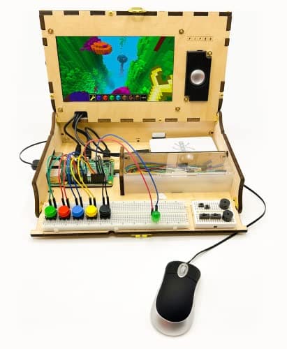 Piper Computer Kit: Award-Winning Build-A-Computer Age 8+ STEAM Learning, with Raspberry Pi, Drag-n-Drop Coding, StoryMode, Games, Python, and Amazing Projects!
