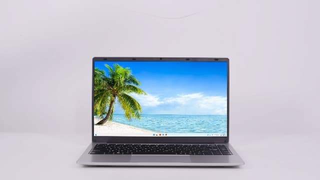 Laptop Computer, 14 inch Laptop Dual-Core Cerelon N4000 6GB RAM 128GB SSD Portable Laptop, 1366x768 IPS Display Fanless Design Laptop PC, WiFi 2.4/5G, BT 5.0, USB 3.0, Mini HDMI, Include USB-C Hub