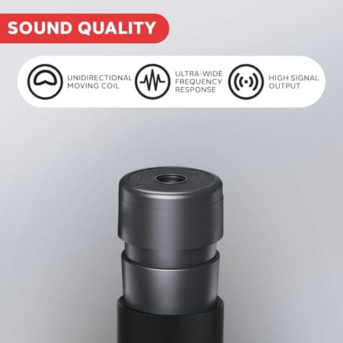 PylePro Dynamic Handheld Microphone, Professional Moving Coil Mic with Built-in Pop Filter, Wide Frequency Response, High Signal Output, Rugged Design, Low Noise Circuitry, 15' ft. XLR Cable Included
