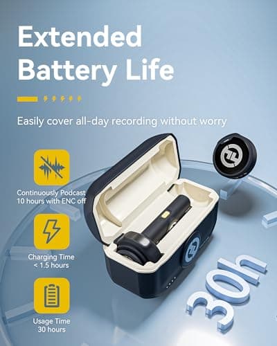 Hollyland Lark M2 Wireless Lavalier Microphone for iPhone15/16&Android, USB C Mini Lapel Microphone Wireless, 1000ft Range, Hi-Fi Audio, Noise Cancellation, 30H Battery for Video Recording, Streaming