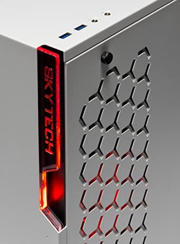 Skytech Gaming Shiva Gaming PC Desktop – Intel Core i7 12700F 2.1 GHz, NVIDIA RTX 3060, 1TB NVME SSD, 16GB DDR4 RAM 3200, 650W Gold PSU, 240mm AIO, 11AC Wi-Fi, Windows 11 Home 64-bit,White