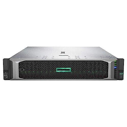 HPE ProLiant DL380 Gen10 2U Rack Server Bundle with Dual Xeon 6130 2.10 GHz, 256GB DDR4 Memory, 7.68TB Enterprise SSD Storage, RAID, Dual Power, iLO, Rail Kit