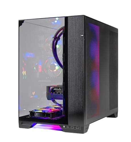 Skytech O11V Gaming PC Desktop, Intel i7 14700K 3.4 GHz (5.5GHz Turbo Boost), NVIDIA RTX 4080 Super 16GB GDDR6X, 2TB Gen4 SSD, 32GB DDR5 RAM 5600 RGB, 1000W Gold ATX 3.0 PSU, 360mm ARGB AIO, Wi-Fi