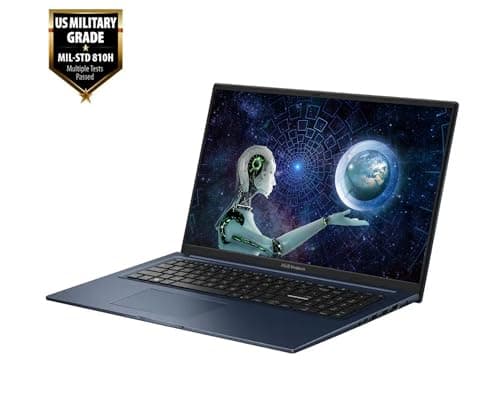 ASUS Vivobook 17 inch Laptop | 17.3" FHD Computer | 24GB RAM|1TB SSD & 128GB Portable SSD | Intel Core i3-1215U| Webcam| USB-C| Wi-Fi 6E| Copilot Ready| Ultra Light| AI-Powered Windows 11| RK Bundle