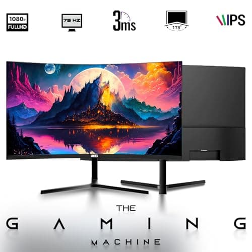 HP Z1 Gaming Desktop, Christmas Edition – Intel Core i7 9th Gen | 16GB DDR4 Ram | 512GB SSD | GTX 1660s | 24-inch Curved Monitors | Win 11 Pro Computer Tower for PC Gamers, Carbon Red (Renewed)